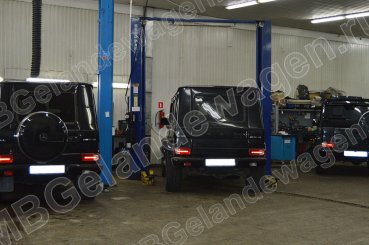 Диагностика Гелендваген w463