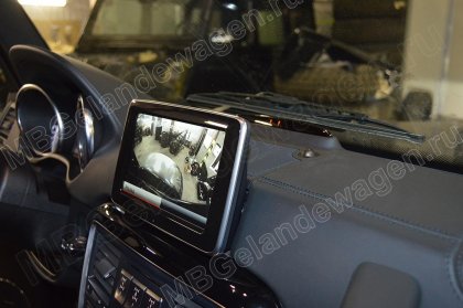 Демонстрация работы камеры заднего вида