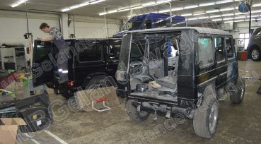 Покраска и кузовной ремонт Мерседес Гелендваген