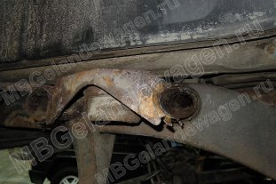 Сгнившая рама Гелендвагена