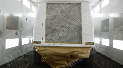 Коррозия петель Мерседес Гелендеваген