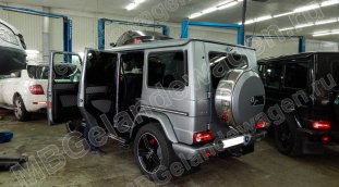 w463 ремонт Гелендвагенов