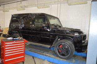 Тормозная система AMG готова - пора ее обкатывать