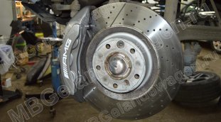 Тормоза на Гелендваген AMG w463 G55 G63