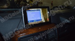 Цифровой ТВ тюнер на Мерседес Гелендваген
